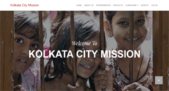 Desktop Screenshot of kolkatacitymission.org